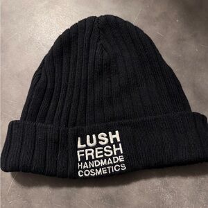 Rare Unique Staff Only Lush Cosmetics Beanie Toque Knit Cap